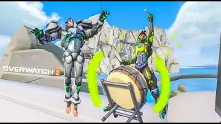 Sigma Likes Lucios Music | Overwatch 2 Voice Interaction with Subtitles