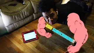 Doing Push-Ups For EVERY Subscriber I HAVE! *200 SUBSCRIBERS