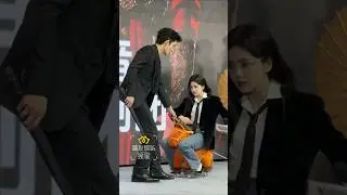 haha 😅 bai lu is riding 😁#wangxingyue #bailu #whitedeer #unveil