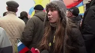 50,000 in Moscow protest Crimea intervention