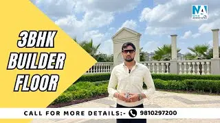 3BHK Ultra Luxury Builder Floor in Faridabad | BPTP District 3 Sector 85 | Property in faridabad