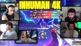 Valorant Streamers React To TH Woot's INSANE 4k Against GenG At EWC 2025