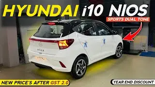 Hyundai Grand i10 Nios Sportz Dual Tone 2026 New Updated Model GST Price Features Mileage 