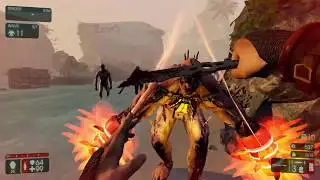 Killing Floor 2  Weekly Outbreak Up, Up and Decay! Knife only challenge!