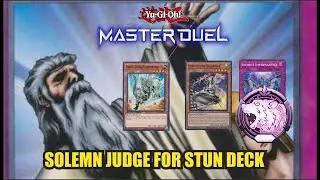 Solemn Judge is Perfect for Stun Deck ~ Yu-Gi-Oh! Master Duel Season 39