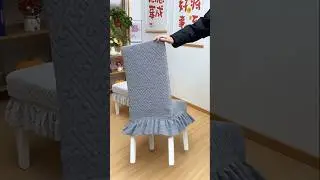 Simple Chair Cover Makeover 😍