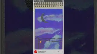 cloudy night🌃#foryou #painting #trendingshorts #viralshorts#fypシ゚viral