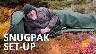 Идеальная спальная система Snugpak &ndash; палатка-бивак Stratosphere с дугообразным каркасом.