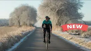 Dobra nuta na rower. - Zima na rowerze...