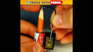 TRICKS WITH PENCIL ✏️ #shorts #sciencetricks #pencil
