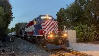 W&LE 1776 & 200 Lead 663 at Kent, Ohio