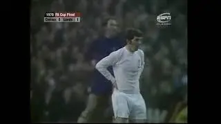 Chelsea versus Leeds Utd FA Cup Replay 1970