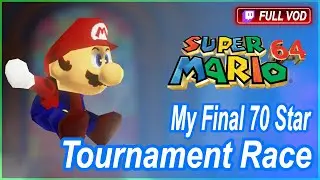 My Final 70 Star Tournament Race - SM64 Speedruns gone wild