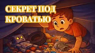 СЕКРЕТ ПОД КРОВАТЬЮ✨Поучительные истории для детей