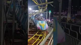 What happened to this Wacky Worm? 🤔 #rollercoaster #themepark #wackyworm #fairground
