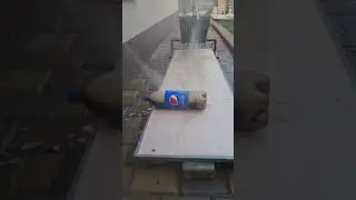 Metal Ball vs. Bottles Pt. 30 #shorts