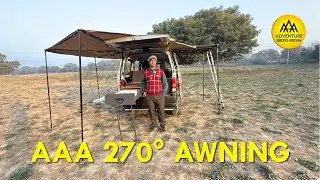 AAA 270&deg;Awning by AAA ADVENTURE - Adventure made comfortable - MADE IN INDIA  #aaaadventure #awning
