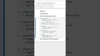 Master Xcode: 5 Essential Shortcuts for iOS & macOS Development Efficiency #Xcode #iOSDev