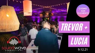 Trevor + Lucia // Casino San Clemente // SoundWave Productions DJ + Lighting