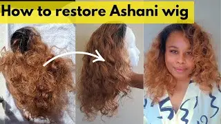 How to restore the curls Outre ASHANI wig