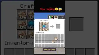 minecraft new video 😱and new crafting #minecraft #viral #video #shorts