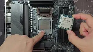 AMD Ryzen 7000 9000シリーズ Socket AM5 CPUの取り付け方法について #AMD #SocketAM5 #AM5 #Ryzen7000Series #CPU #Zen4