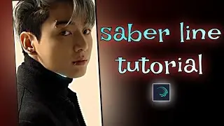 Saber line tutorial on alight motion