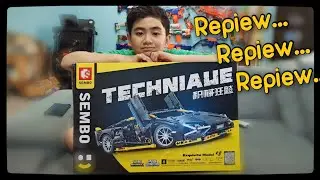 Review Bricks Sembo Technic 709154 Lamborghini | Lego Mobil