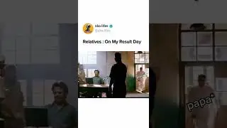 RELATIVES ON RESULT DAY #resultday #result #relative #memes #youtubeshorts #trending #viralvideo