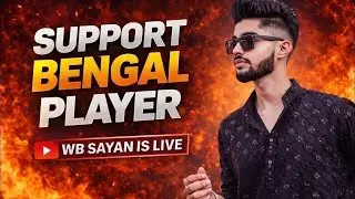 SUPPORT BENGAL PLAYER ⚜️GUILD TEST 1 VS 3💀GARENA FREE FIRE WB SAYAN IS LIVE  🔴#live