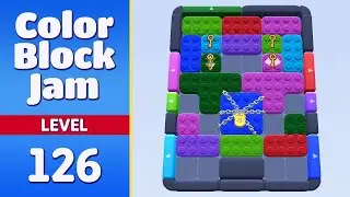 Color Block Jam Level 126 | Every Puzzle Solved! 🎯