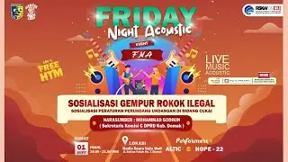 🔴 LIVE!! - FRIDAY NIGHT ACCOUSTIC (FNA) EPISODE #12 (01/09)