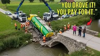 HOA Karen Drove Cement Trucks Across My Little Bridge — The Trap I Set Cost Them Millions