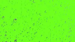 Water Drops Green Screen Green Screen Baba