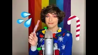 ASMR Crunchy & Wet Mouth Sounds (Peppermint Candy!)