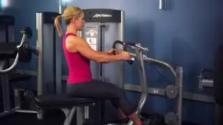 Seated Row Life Fitness Optima