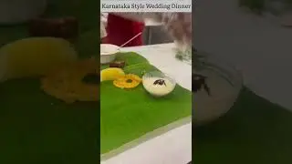 Karnataka Style Wedding Dinner👌🏻😋