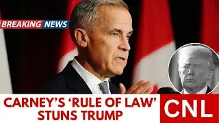 JUST IN: Carney&rsquo;s &lsquo;Rule of Law&rsquo; Comment STUNS Washington &mdash; Trump&rsquo;s Reaction Says It All