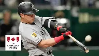Toronto Blue Jays introduce Japanese slugger Okamoto