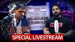 🔴 THOUSANDS &lsquo;March for Australia&rsquo; as Antifa TRIES to SHUT IT DOWN