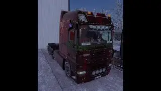 DAF XF105 - Euro Truck Simulator 2 , Pro Mod , Frosty Winter Mod