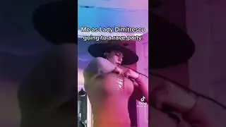 Me as Lady Dimitrescu Going to a Rave Party