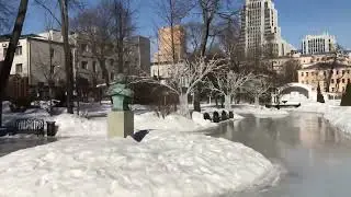 ⛸️ Каток в Саду «Эрмитаж».