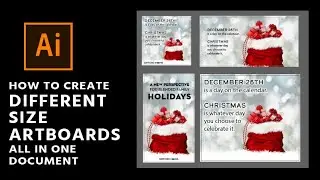 How To Create Different Size Artboards in Adobe Illustrator For Social Media and Websites