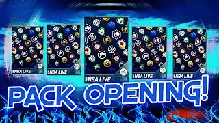 10X POWER PACKS OPENING IN NBA LIVE MOBILE 18!