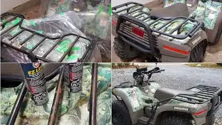 ATV Rack Restoration 2003 Bombardier Quest 650 Part 2