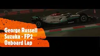 F1 2022 Japanese Grand Prix - Suzuka - George Russell - FP3 Onboard Lap - 1:42.101 - ACFL mod