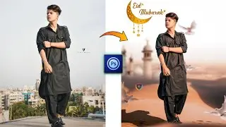 EID Special Photo Editing 2021| New Eid Photo Editing Concept Tutorial - Siddarth Gaddam