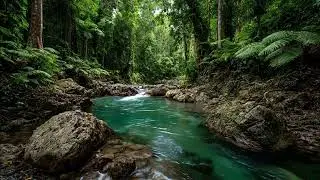 Smooth River Flow Sleep Sounds with Soft Water Texture for Deep Relaxation