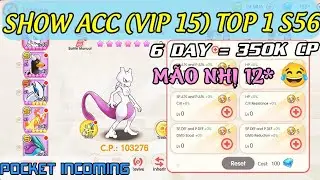SHOW ACC TOP 1 (S56)/ REVIEW MEWTWO 12*/ POCKET INCOMING